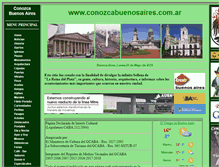 Tablet Screenshot of conozcabuenosaires.com.ar